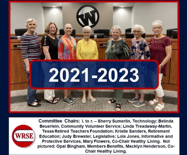 2021-2023 Committee Chairs 1 - Sherry Sumerlin