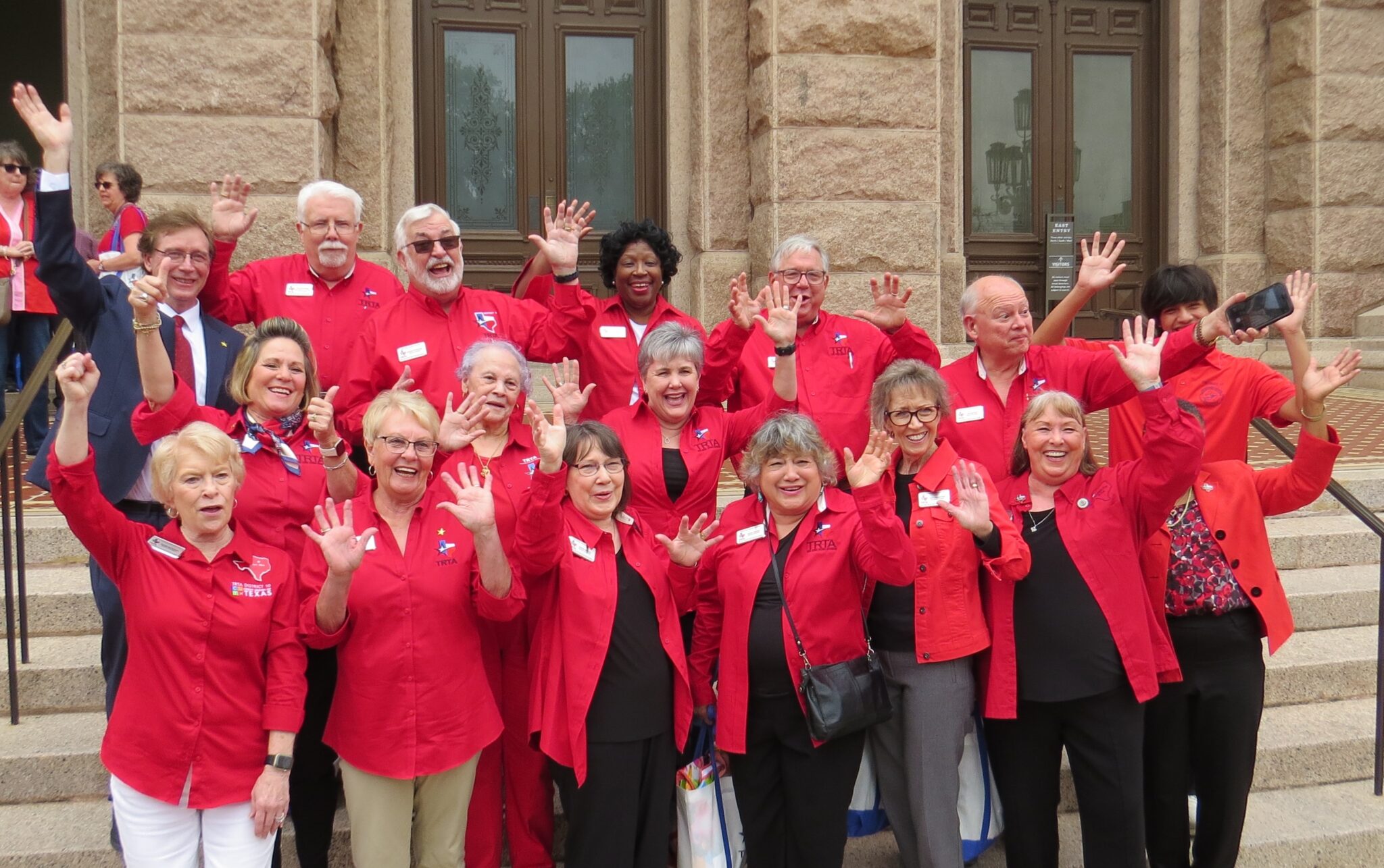 Trta hosts successful day at the capitol texas retired teachers